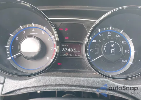 2013 Hyundai Sonata Limited 2.0T z USA, uszkodzony, nr VIN 5NPEC4AB5DH664338